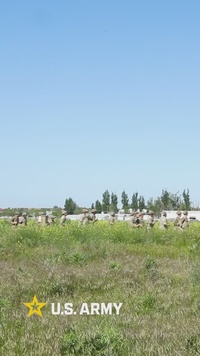101st Airborne Division (Air Assault) Conducts Air Assault School In Romania