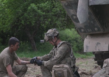 5-7th Cavalry Regiment Performs Casualty Care Training During Combined Resolve 25-2