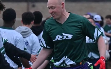 U.S., British, French armed forces strengthen ties during flag football