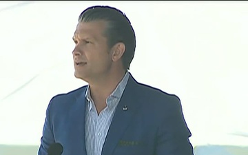 Hegseth Speaks at Fort Bragg, N.C.