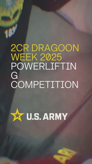 Dragoon Week 2025 Weightlifting Competition