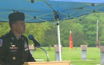 Maj. Gen. Scott Nauman Speaks During the 10th Mountain Division (LI) and Fort Drum Memorial Day Ceremony