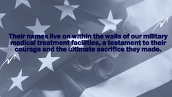 Honoring the Fallen in Military Medicine