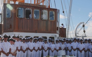 Navy 250th Birthday Call-Out - Chilean Tall Ship Esmeralda