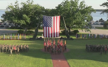 2d Marine Division Commanding General Change of Command (Part 1)