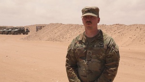 Interview: New Hampshire Army National Guard wheeled vehicle mechanic discusses multinational sling load exercise at African Lion 2025