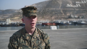 Interview: US Marine discusses CBRN operations in Morocco at African Lion 2025