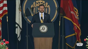 Vance Speaks at Naval Academy Graduation