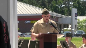 Col Nick Davis Battle Simulation Center Dedication Ceremony