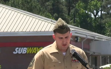 Col Nick Davis Battle Simulation Center Dedication Ceremony