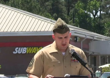 Col Nick Davis Battle Simulation Center Dedication Ceremony