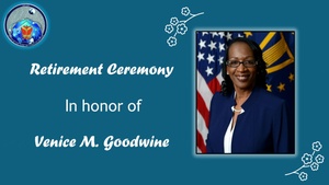 Retirement Ceremony for Mrs. Venice Goodwine, DAF CIO