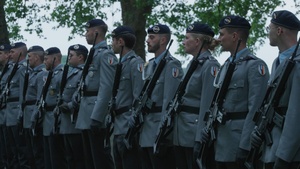 U.S. Marines, German soldiers commemorate fallen soldiers at German Military Cemetery in Belleau Wood