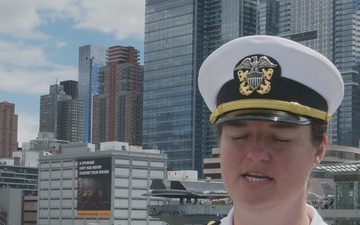 FWNY25: Lt. Cmndr Emily Garlington Speaks about Fleet Week