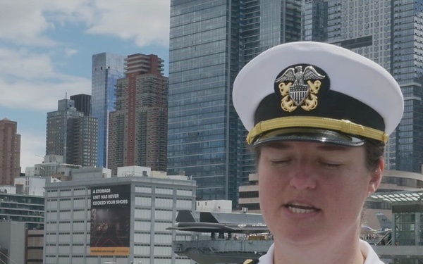 FWNY25: Lt. Cmndr Emily Garlington Speaks about Fleet Week