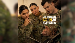 US, Ghana Armed Forces work together to conduct planning exercise during African Lion 2025