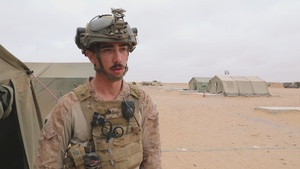 INTERVIEW: US Marine discusses his role as a multinational, multi-branch liaison at African Lion 2025