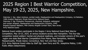 2025 Region I Best Warrior Competition