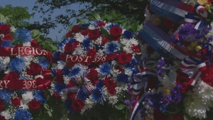 FWNY25: U.S. Marines and Sailors hold Wreath Laying Ceremony