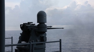 Live-Fire Exercise Onboard USS Iwo Jima