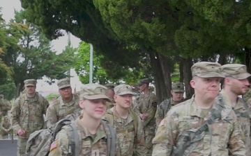 Weighted Words Walk promotes mental health awareness at Camp Humphreys