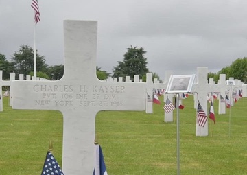 Somme American Cemetery Memorial Day Broll