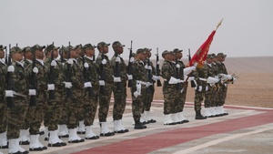 B-roll: Multinational Senior Military Leaders attend African Lion 2025 Closing Event