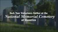 Memorial Day Flag Planting