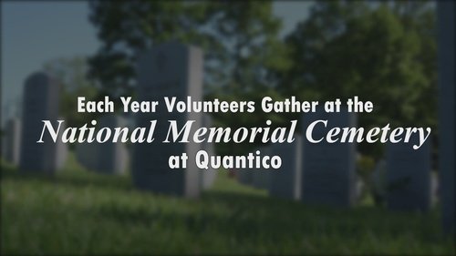 Memorial Day Flag Planting