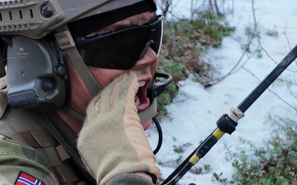 B-Roll: Norwegian Infantry Conduct Force on Force Training (Part 4) - Relieve the Front Line and Conduct a Tactical Retreat (4K Video)
