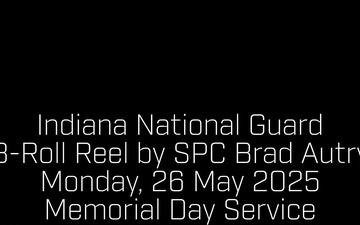 Crown Hill National Cemetery Memorial Service B-Roll Pt 1