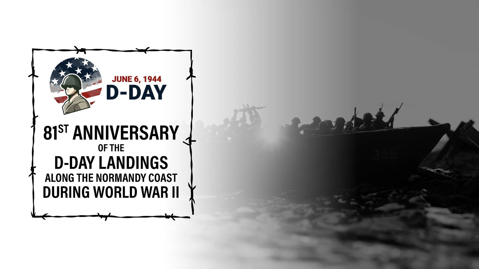 A video to commemorate the 81st Anniversary of D-Day, created at Robins Air Force Base, Georgia, May 27, 2025. (U.S. Air Force video by Ivan Rivera)
