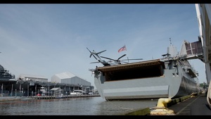 FWNY25: USS New York Departs