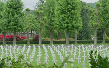 U.S. Marines, French, German service members honor fallen Marines during Aisne-Marne Belleau Wood Ceremony