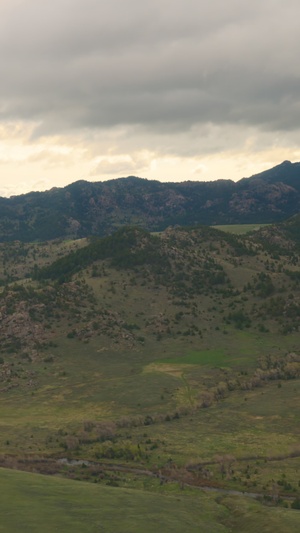 (B-Roll) Wyoming Cowboy Aviation Task Force conduct SERE training (Vertical)