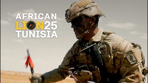 US combat engineers conduct squad live fire exercise in Tunisia [Social Media 9:16]