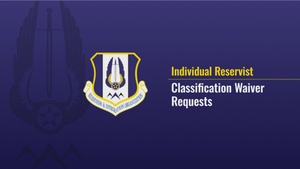 Classification Waiver Training
