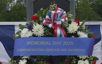 Memorial Day Wreath Laying Ceremony at National Memorial Cemetery at Quantico B-Roll