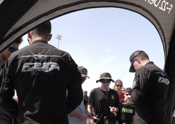 F-22 Raptor Demonstration Team Langley Air Show 2025 hype reel 3