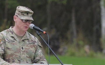 AKARNG State Best Warrior Competition closing ceremony