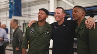 Dakota Meyer visits MCAS Beaufort