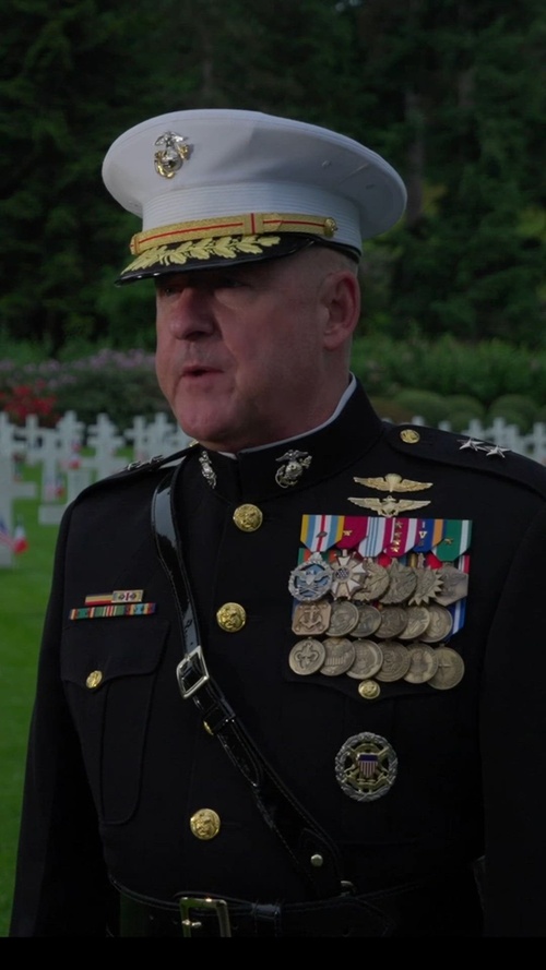 Maj. Gen. Robert B. Sofge Jr., Sgt. Maj. Roland McGinnis speak about the legacy of Marines, from Belleau Wood to the present
