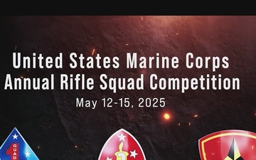 2025 Annual Marine Corps Rifle Squad Competition (w/opening credits and photo slideshow)