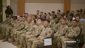 A Basic Skills Education Program Honors Ceremony was held at the NCO Academy
