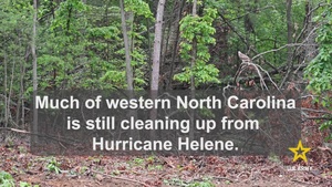 Crews support the Personal Property Debris Removal (PPDR) mission after Hurricane Helene