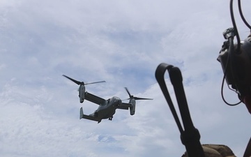 KAMANDAG 9 B-Roll : VMM-364 inserts Marines into Basco Island, Philippines