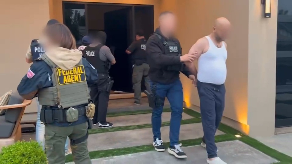 DVIDS - Video - ICE Los Angeles, multiagency taskforce case results in 14 arrests on complaints alleging more than $25 million in COVID-19 relief, small business loans fraudulently obtained