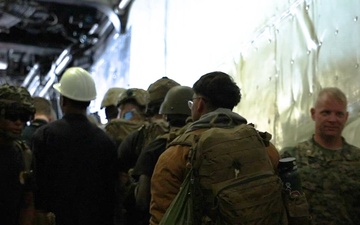 IWO ARG - 22nd MEU Exercises Ability to Conduct Non-combatant Evacuation Operations during ARGMEUEX