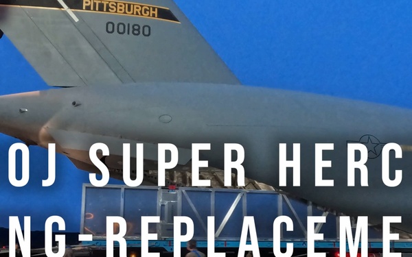 C130 wing replacement at Ramstein
