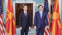 Secretary Rubio meets with North Macedonia Foreign Minister Timčo Mucunski